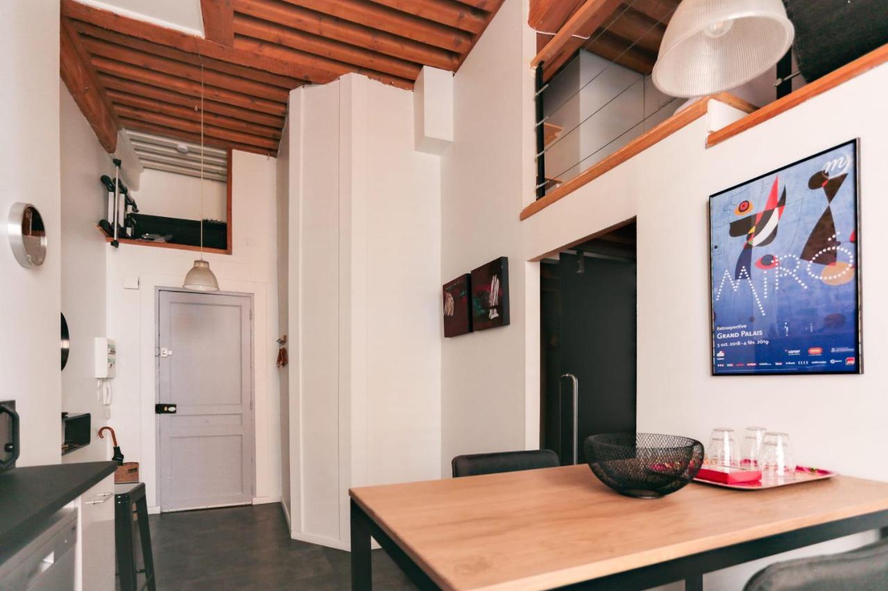 Guestready - Charmant Loft Croix-Paquet Pour 2 Apartment Lyon Exterior foto