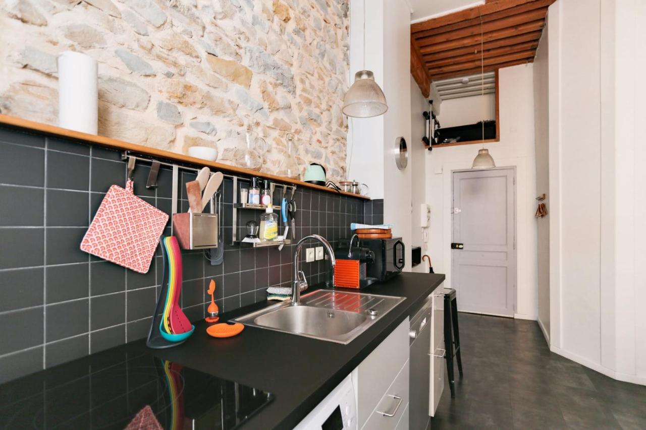 Guestready - Charmant Loft Croix-Paquet Pour 2 Apartment Lyon Exterior foto