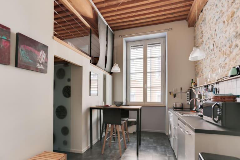 Guestready - Charmant Loft Croix-Paquet Pour 2 Apartment Lyon Exterior foto